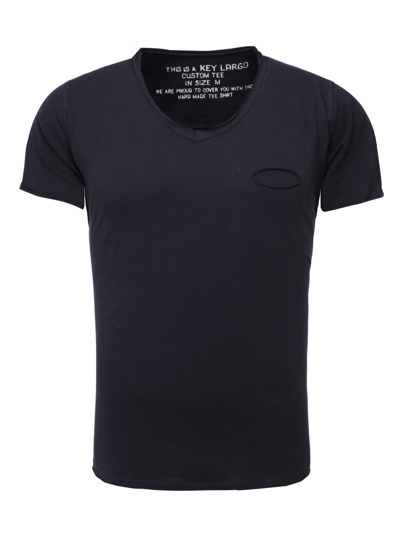 Key Largo Herren T-Shirt in schwarz