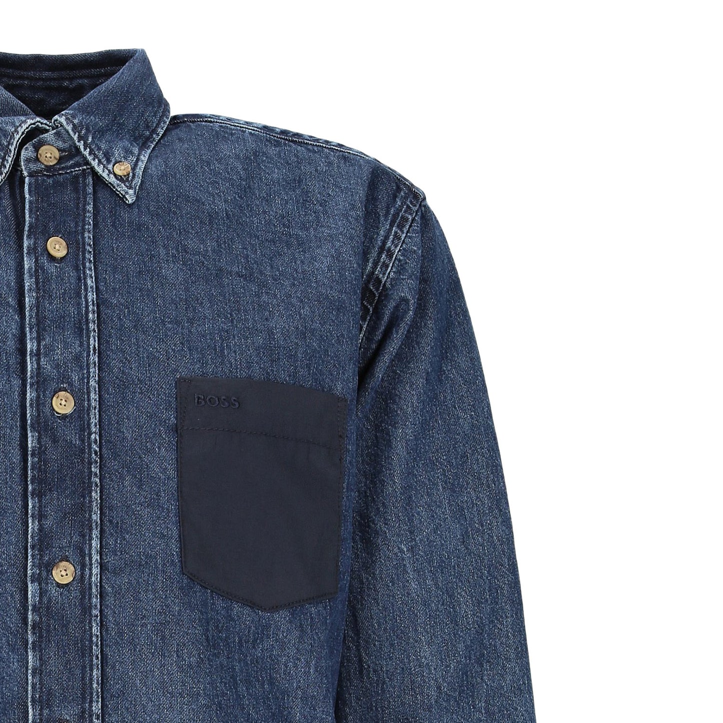BOSS Herren OverShirt in blau