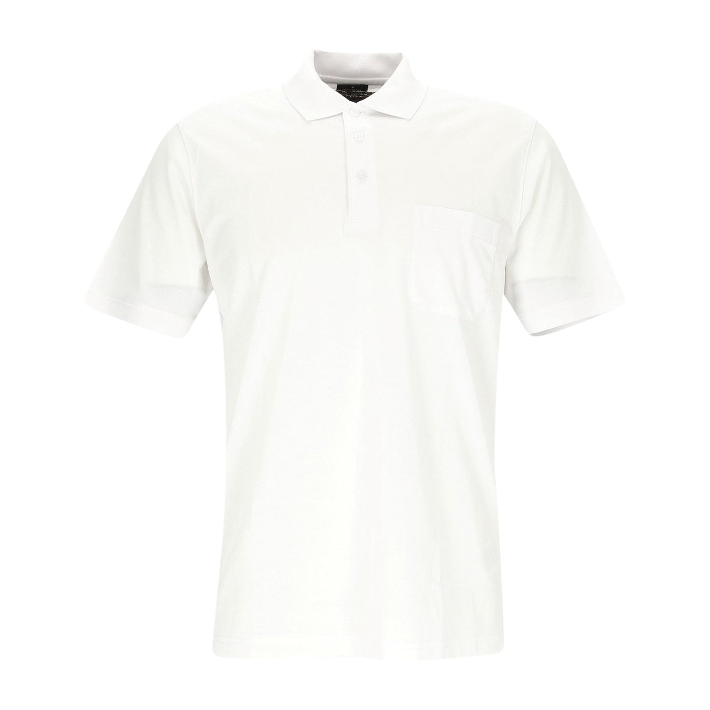 Ragman Herren Poloshirt in weiß