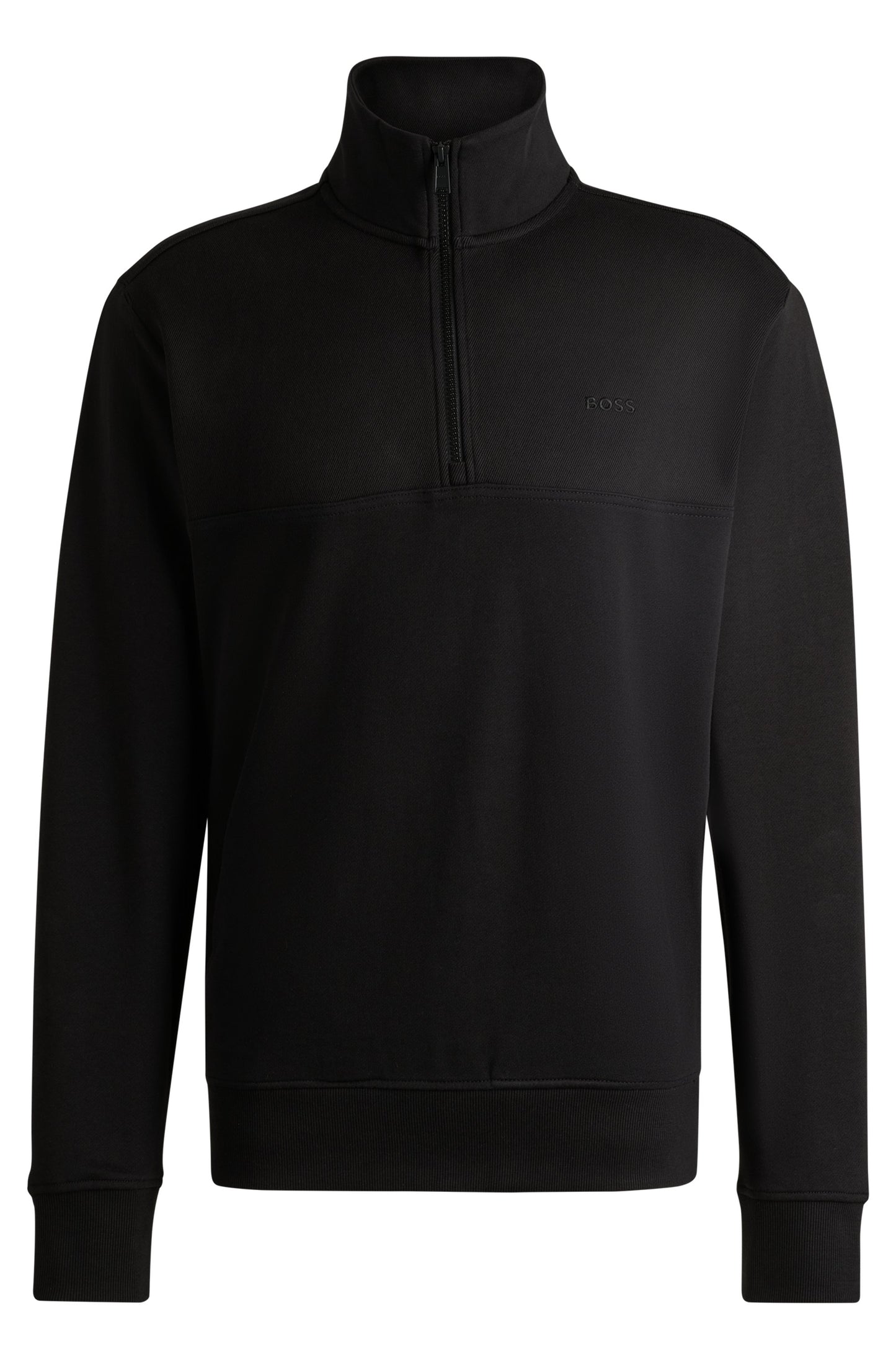 BOSS Herren Sweat-Shirt in schwarz