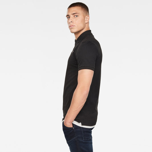 GStar Herren Poloshirt in schwarz