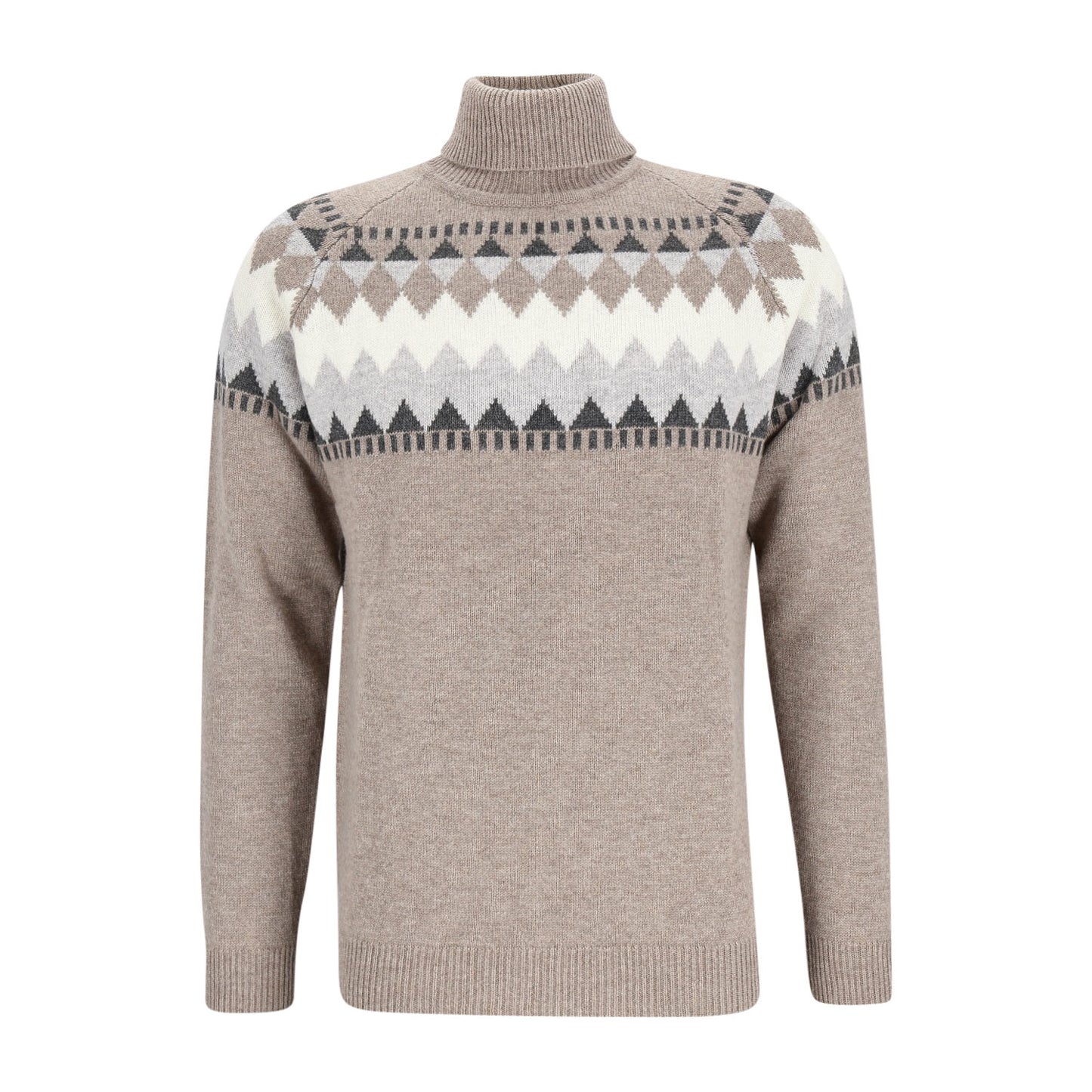 Ragman Herren Pullover in sand