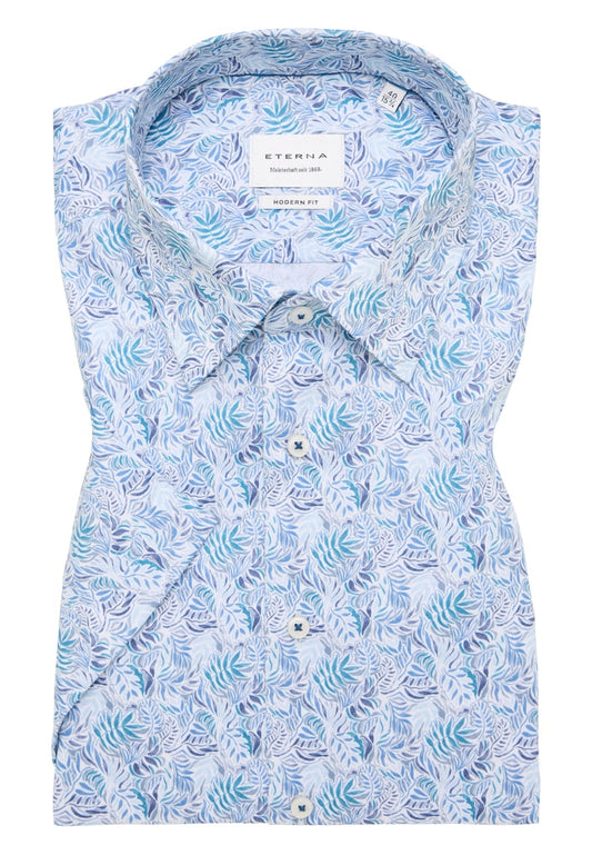 eterna Herren Hemd in blau