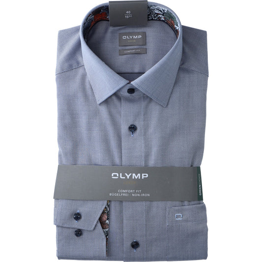 Olymp_CF Herren Hemd in blau