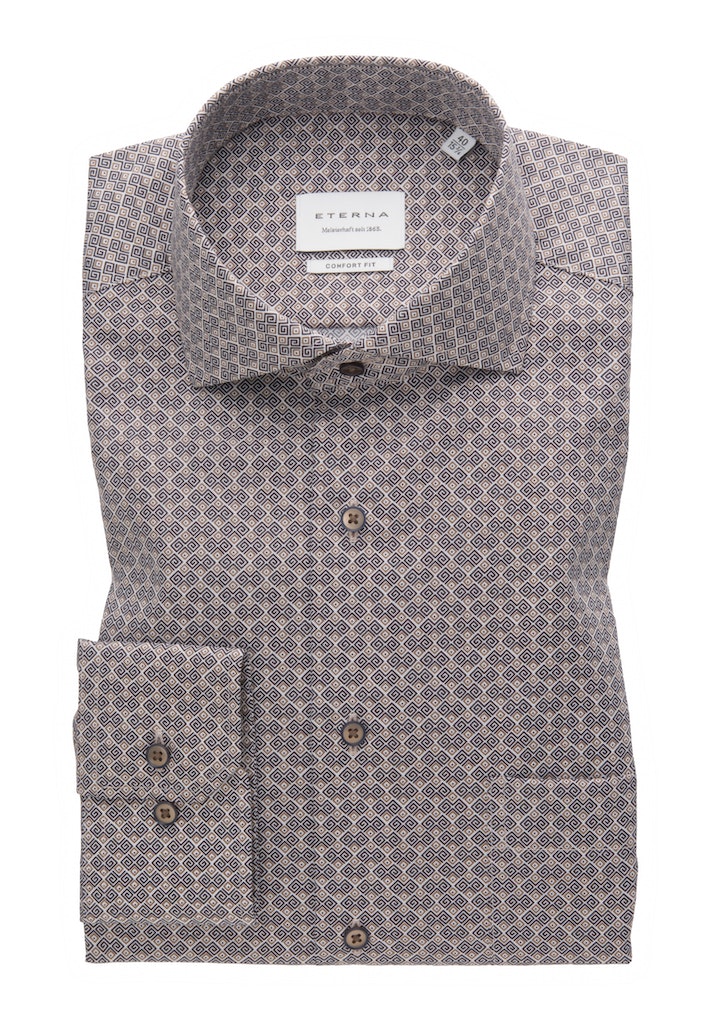eterna Herren Hemd in beige