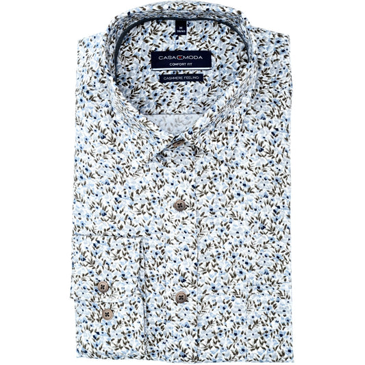 Casa Moda Herren Hemd in silber