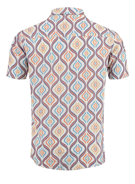 Key Largo Herren Hemd in blau