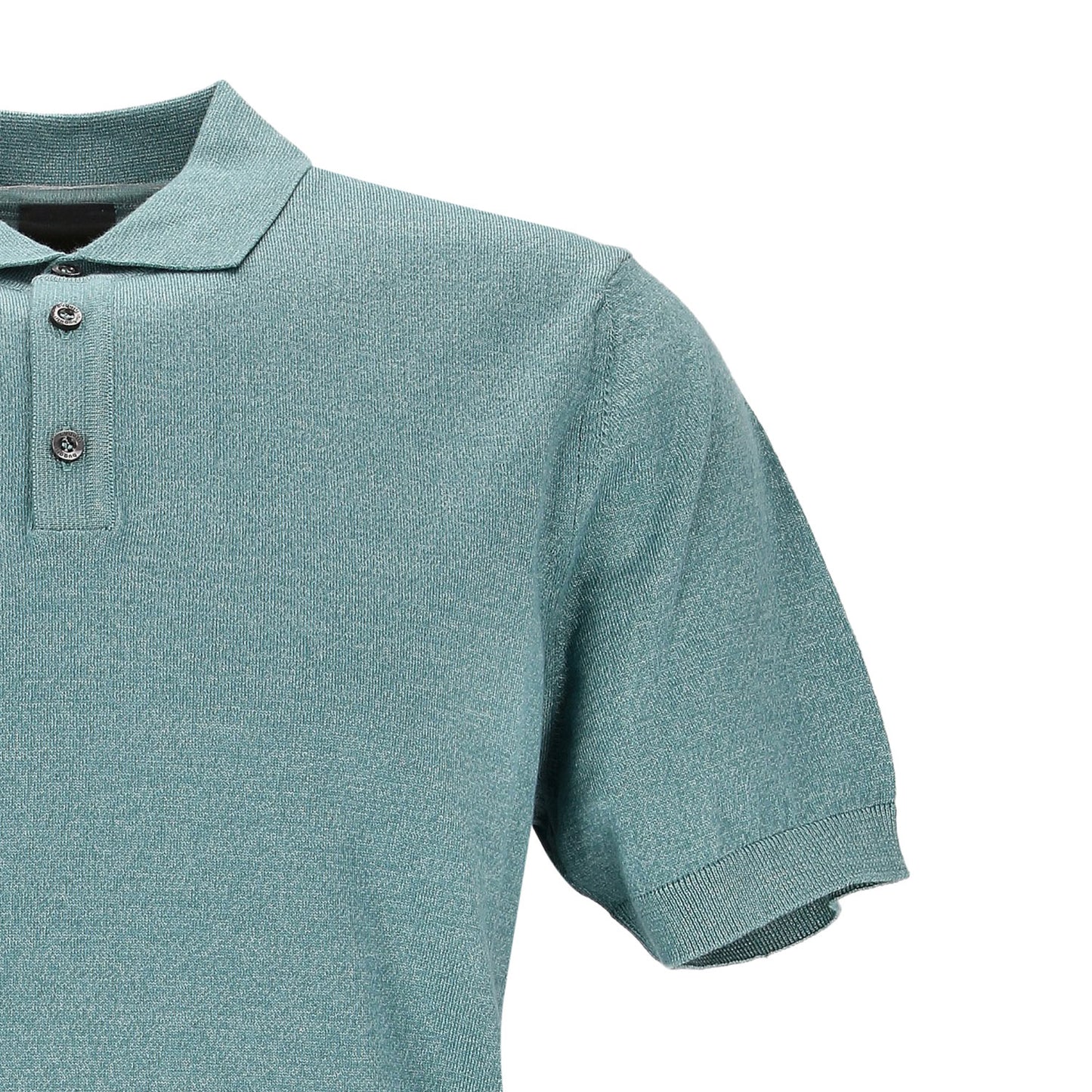 Bugatti Herren Strick-Polo in grün