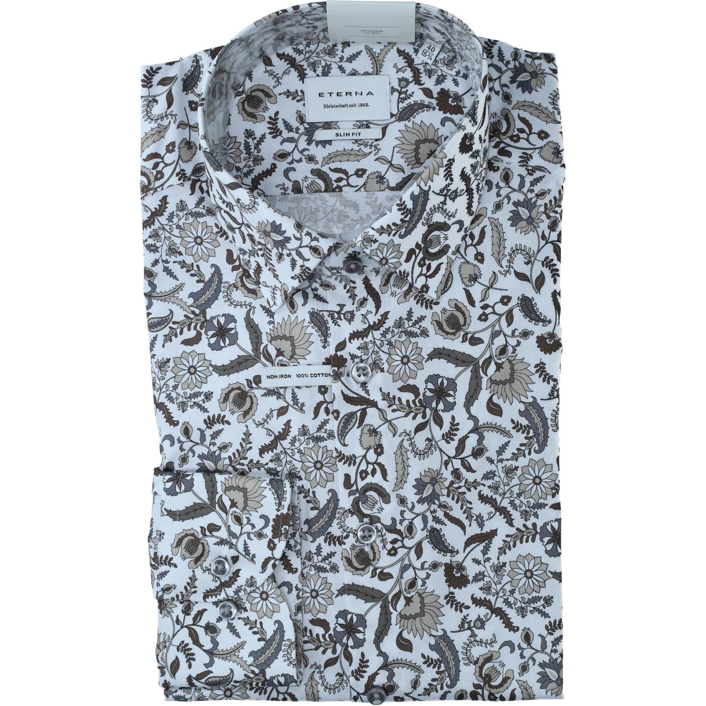 eterna Herren Hemd in beige