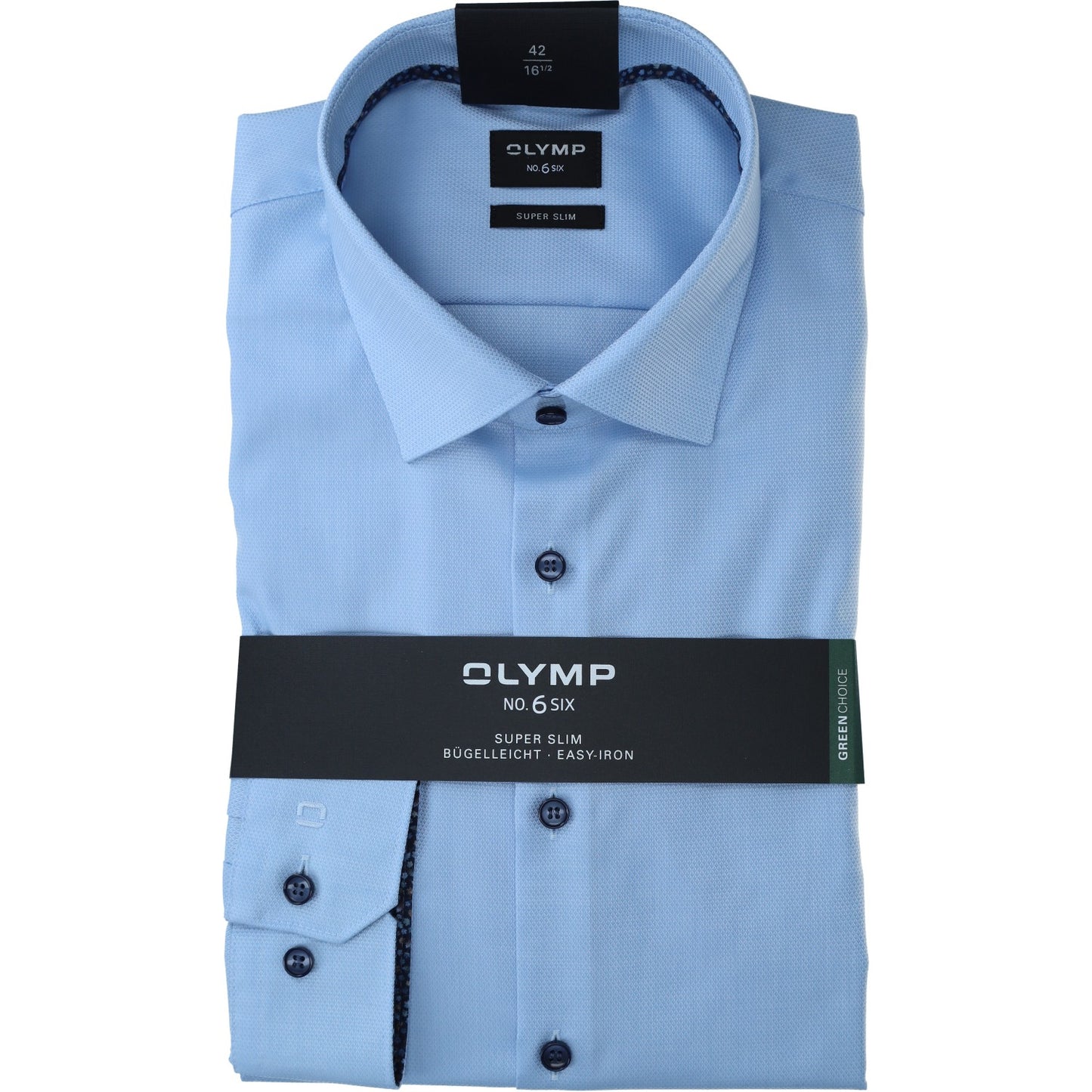 Olymp_SF Herren Hemd in blau