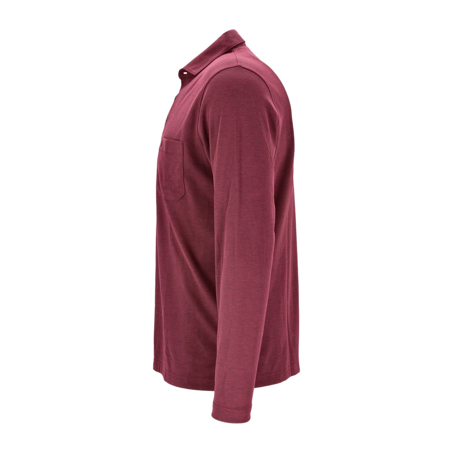 Ragman Herren Long Sleeve in rot