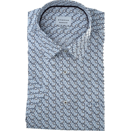 eterna Herren Hemd in blau