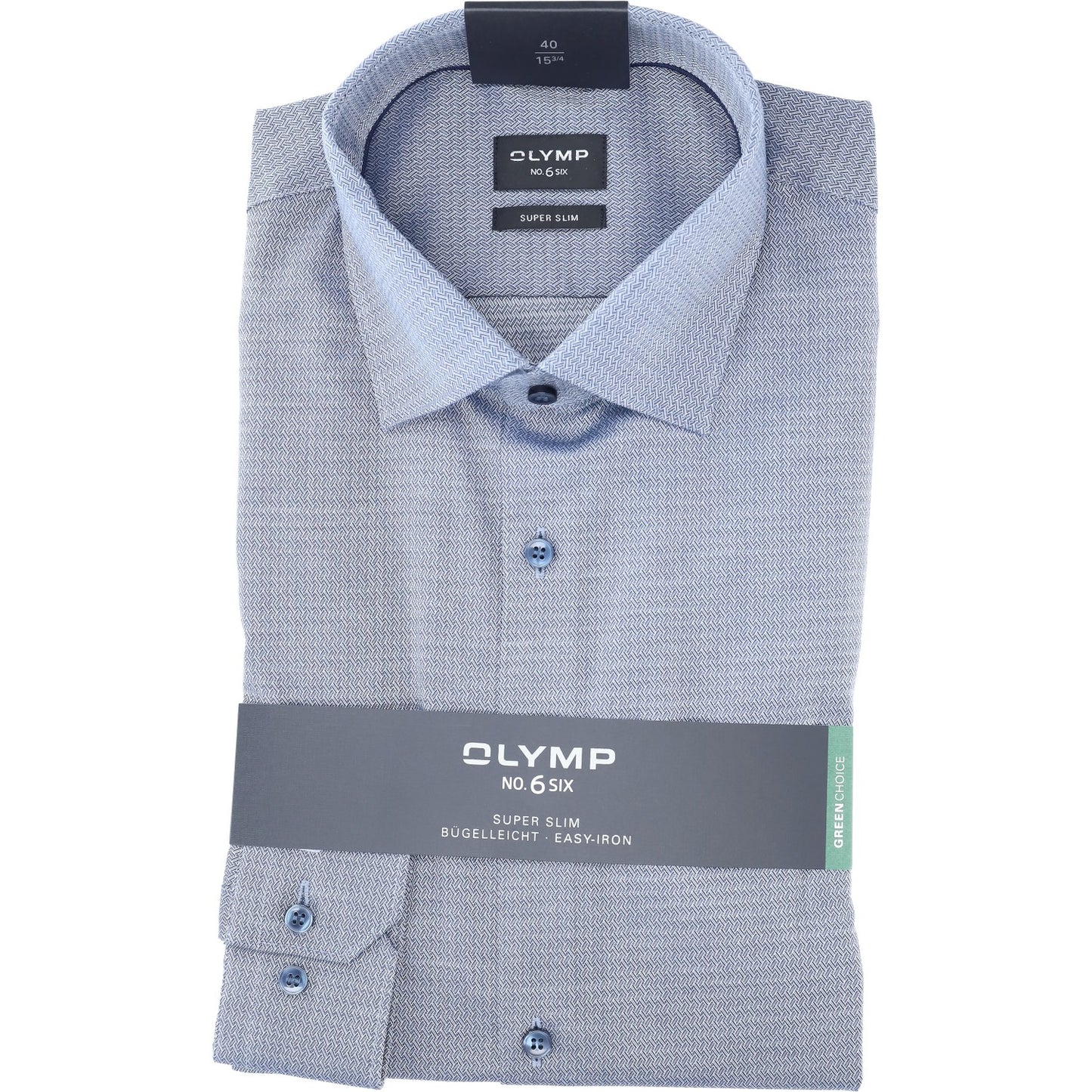 Olymp_SF Herren Hemd in blau