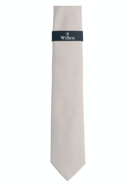 WILLEN Herren Krawatte in beige