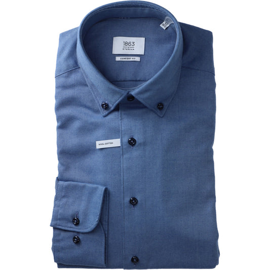 eterna Herren Hemd in blau
