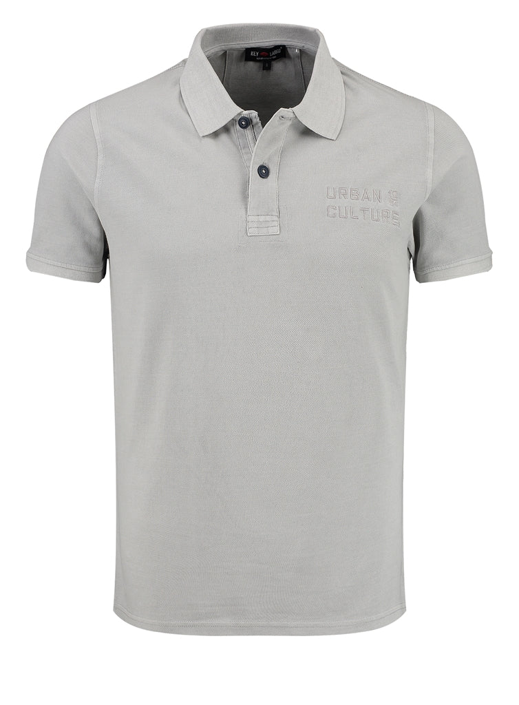 Key Largo Herren PoloShirt in grau