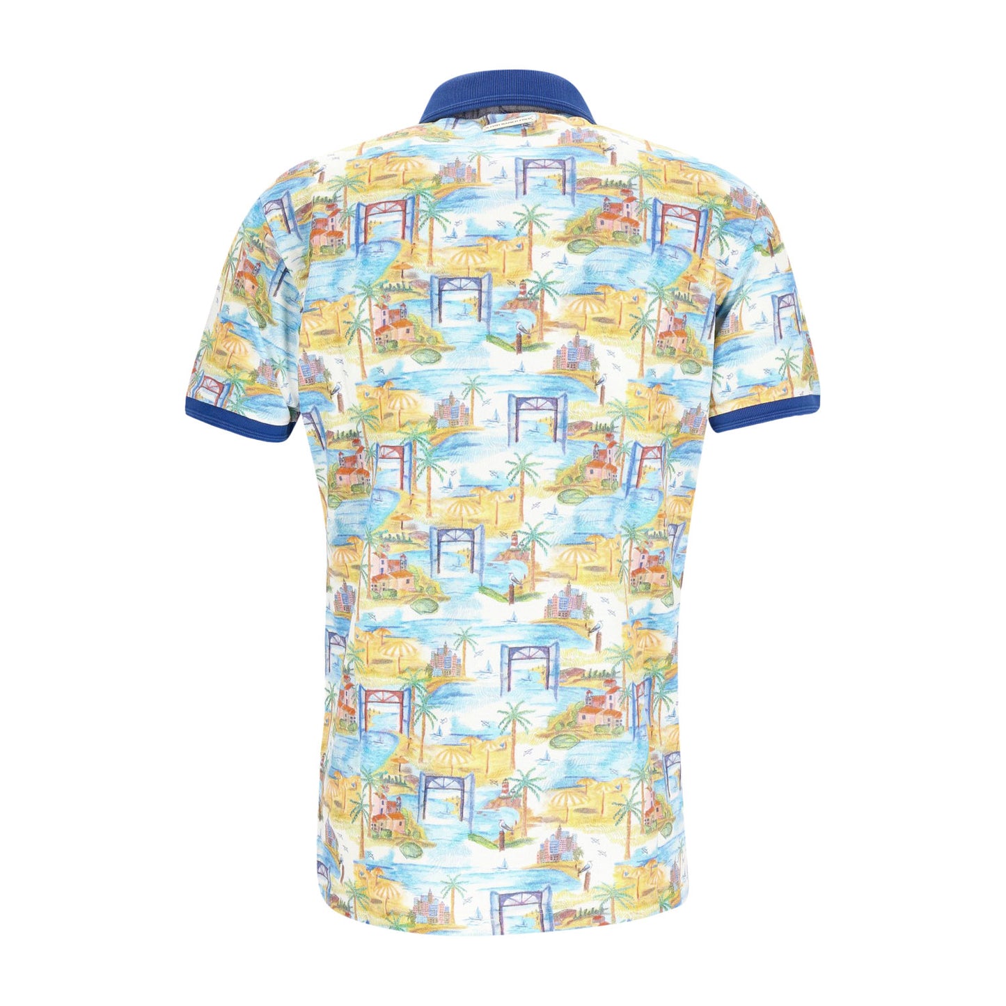 a Fish named Fred Herren Poloshirt in mehrfarbig