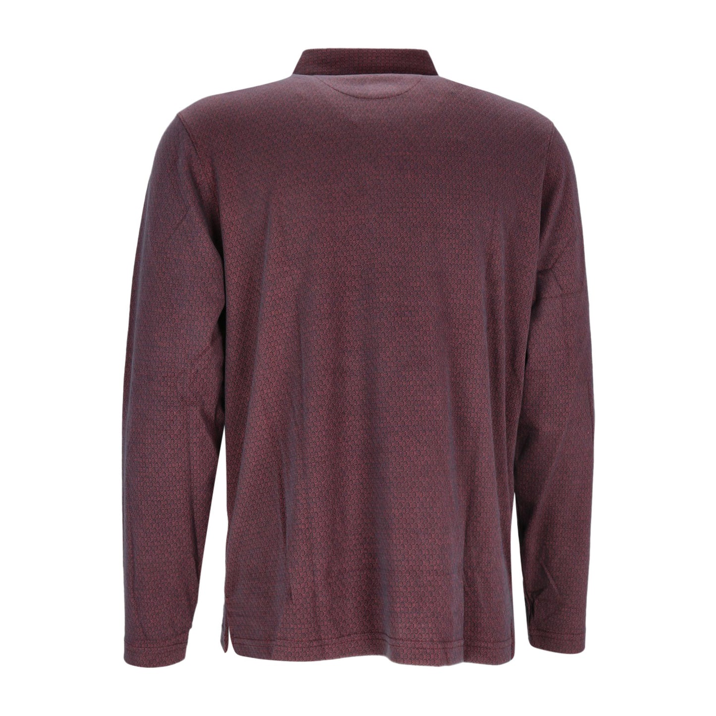 Ragman Herren Long Sleeve in rot