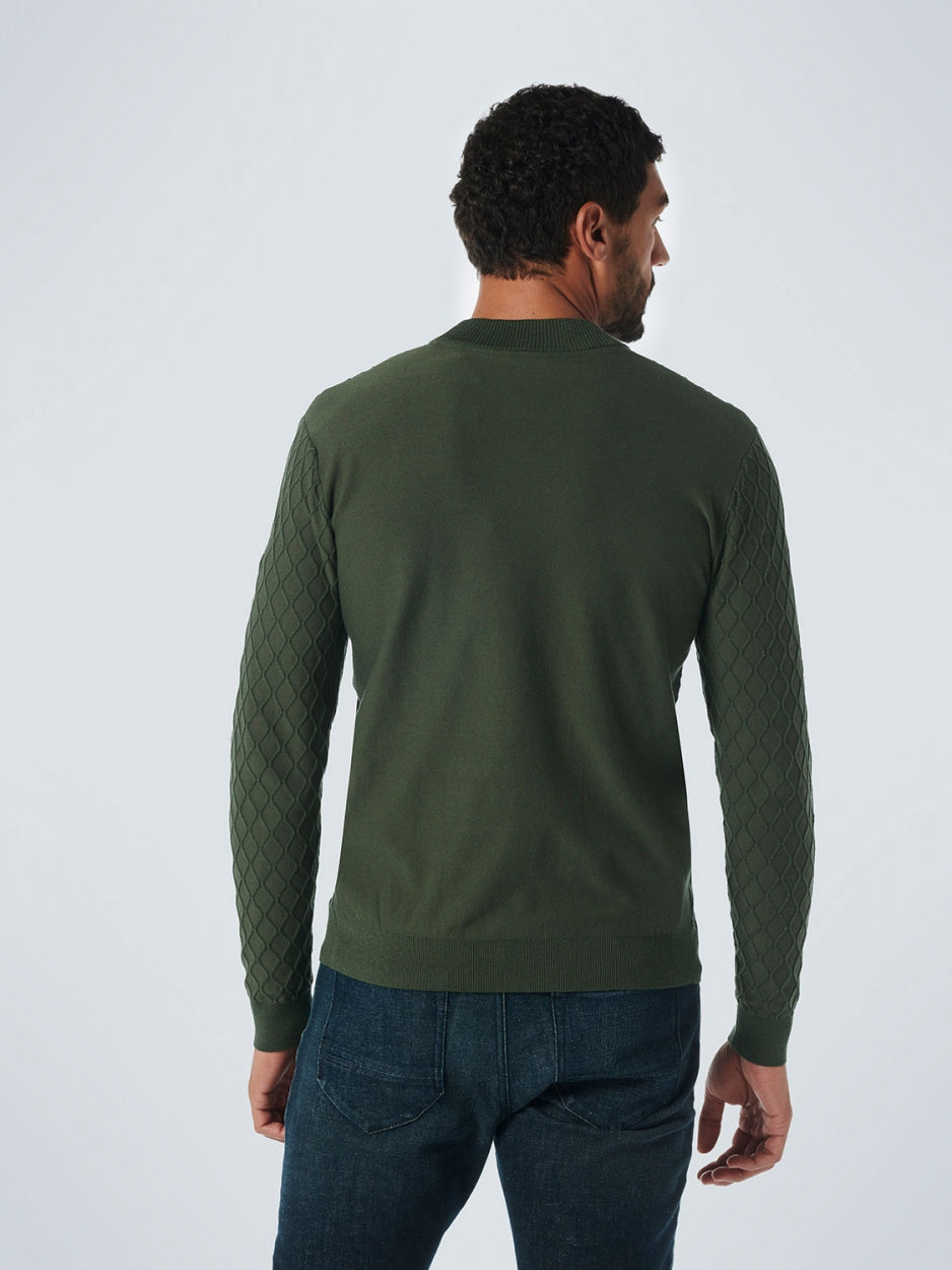 NoExcess Herren Pullover in grün
