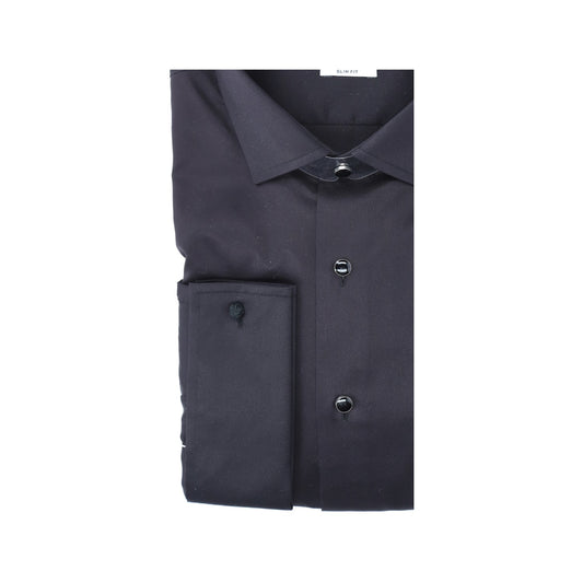 eterna Herren Hemd in schwarz
