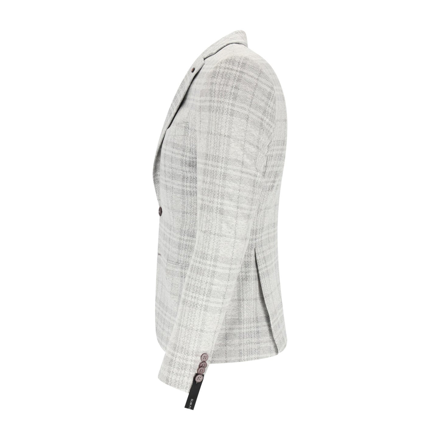 Zuitable_BF (BodyFit) Herren Sakko in silber