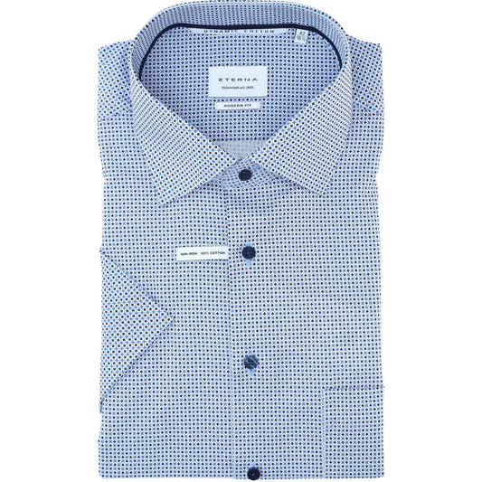 eterna Herren Hemd in blau