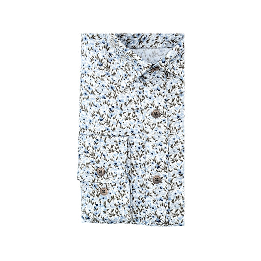Casa Moda Herren Hemd in silber