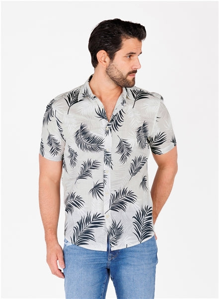 Key Largo Herren Hemd in blau