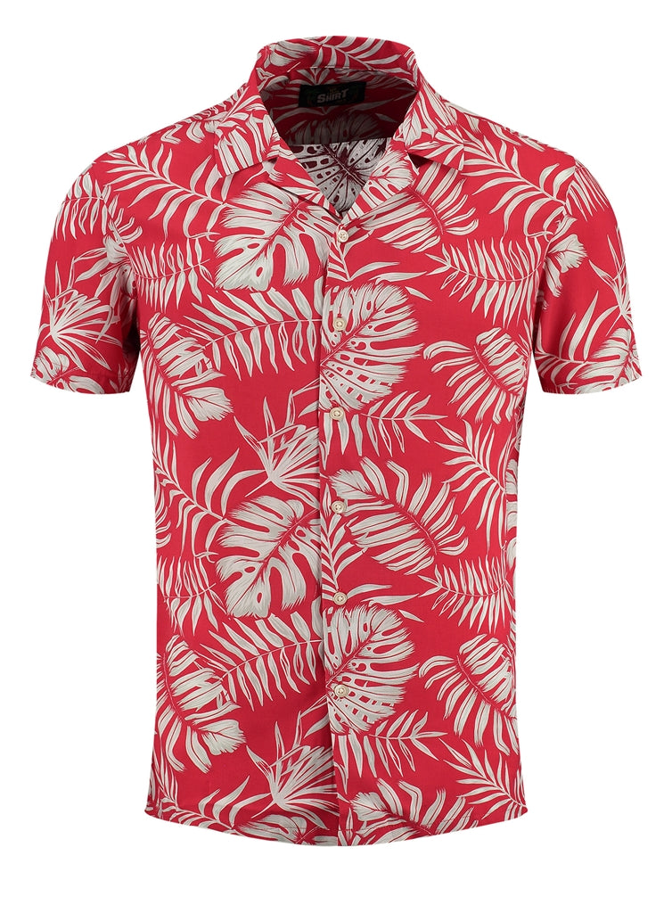 Key Largo Herren Hemd in rot