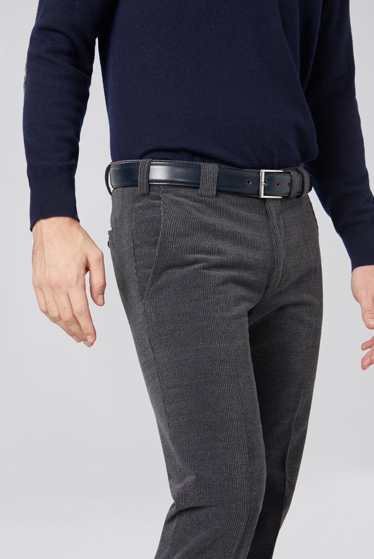 Meyer Hosen Herren  in grau