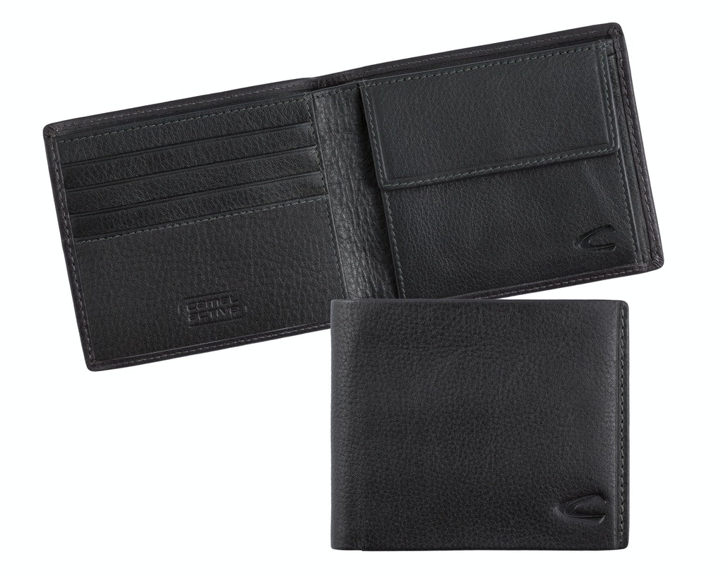 Camel active Herren Geldbeutel in schwarz