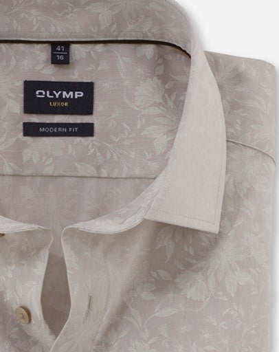 Olymp_MF Herren Hemd in beige