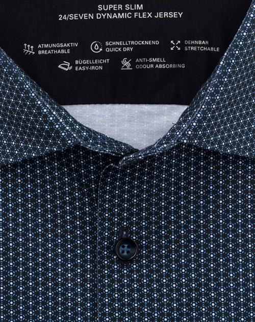 Olymp-Jersey_SF Herren Hemd in blau