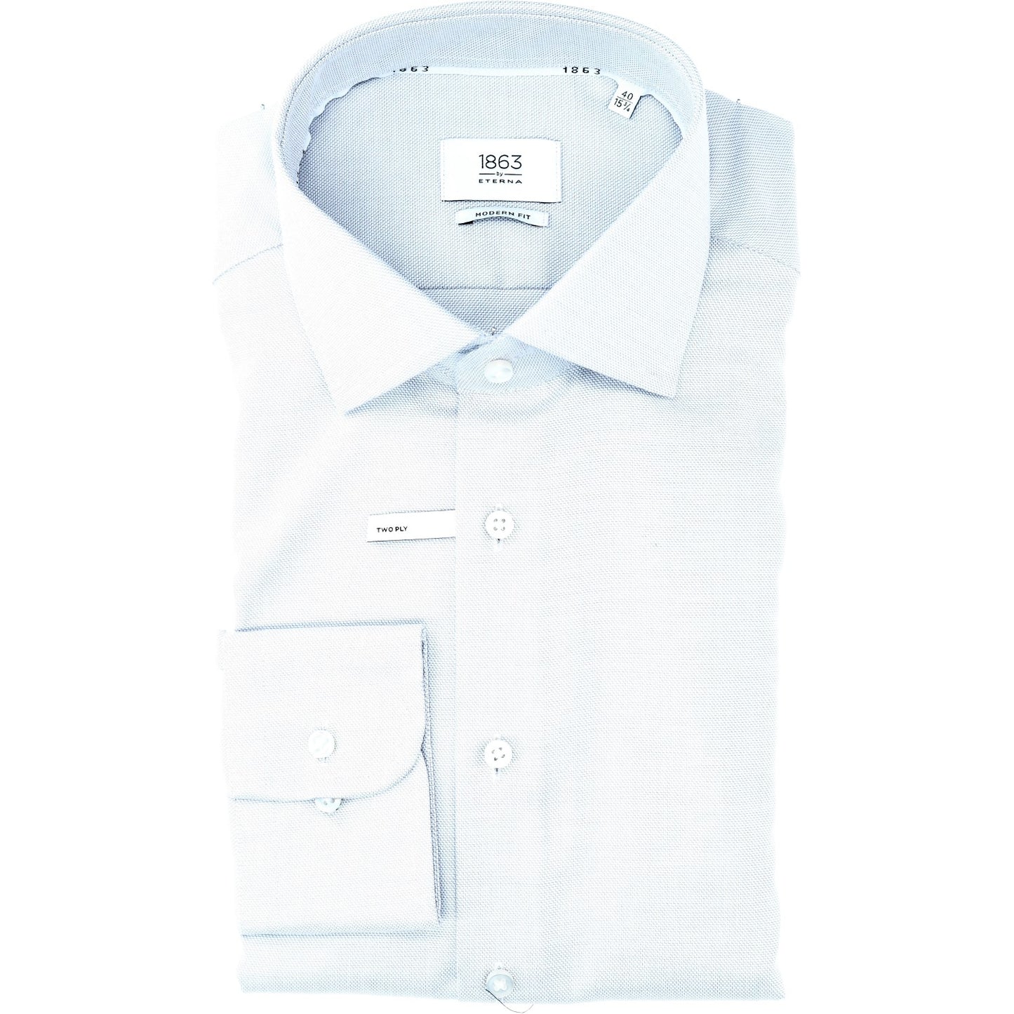 eterna Herren Hemd in grau