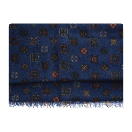 Benvenuto Herren Tuch / Schal in blau