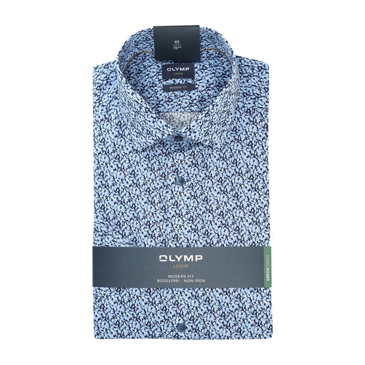 Olymp_MF Herren Hemd in blau