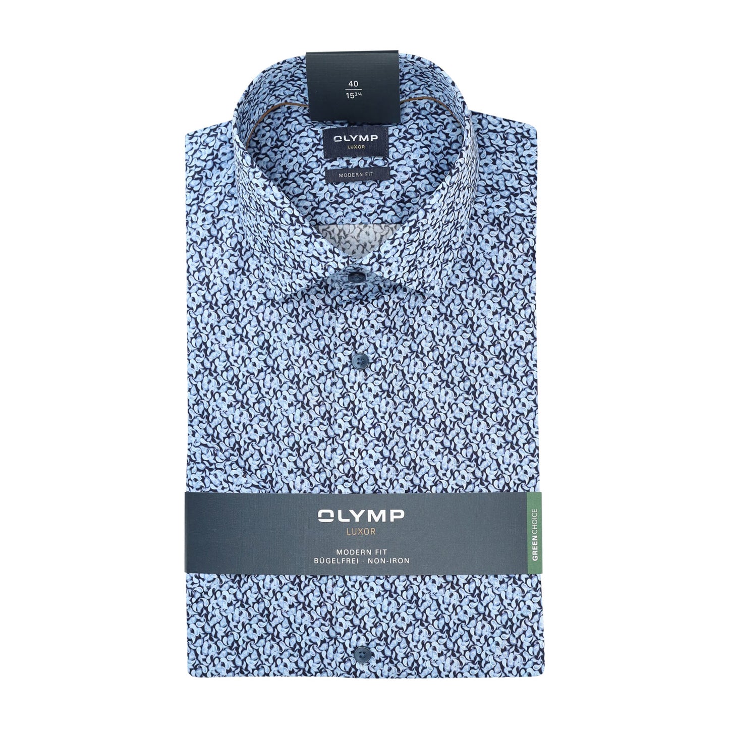 Olymp_MF Herren Hemd in blau