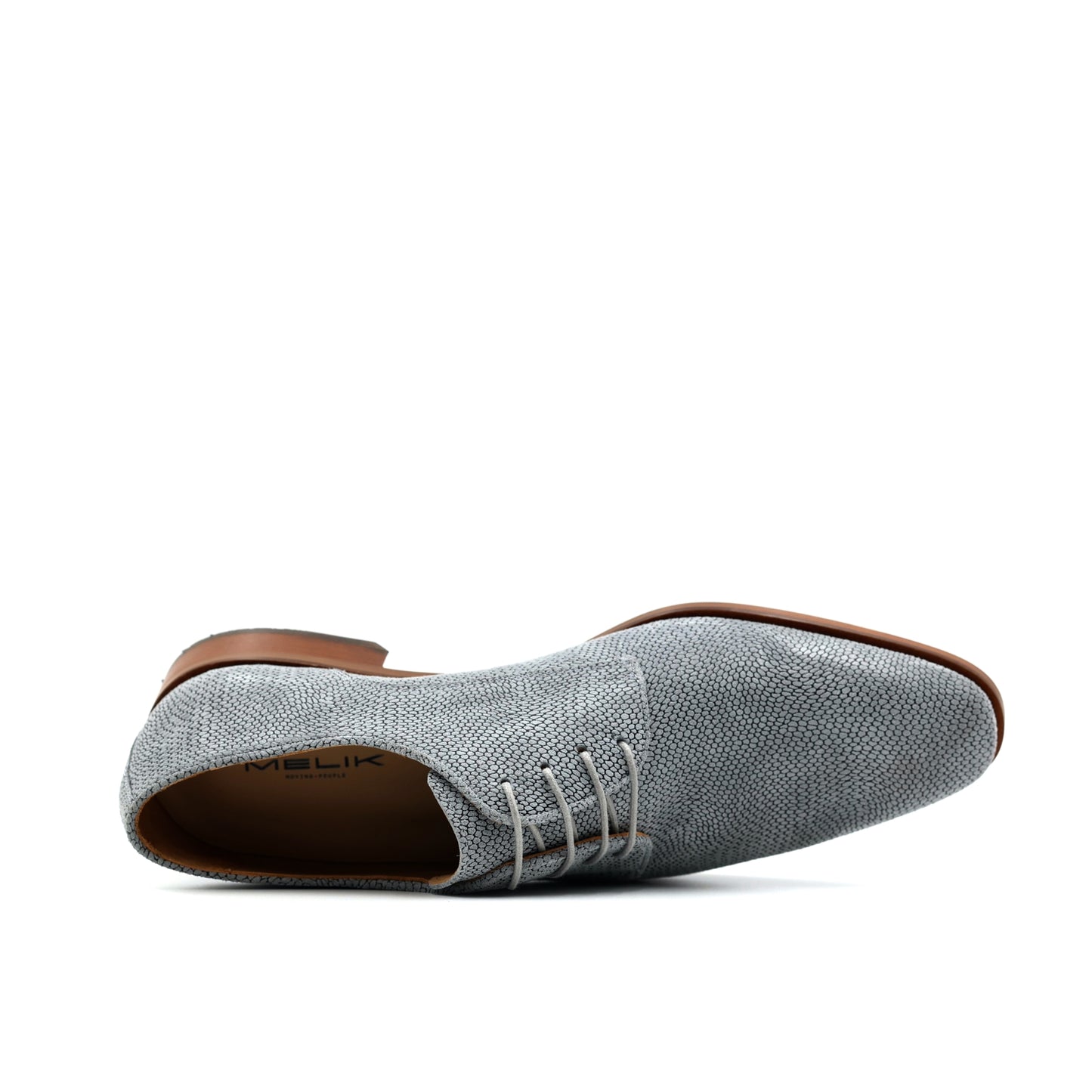 Melik Shoes Herren Schuh in grau