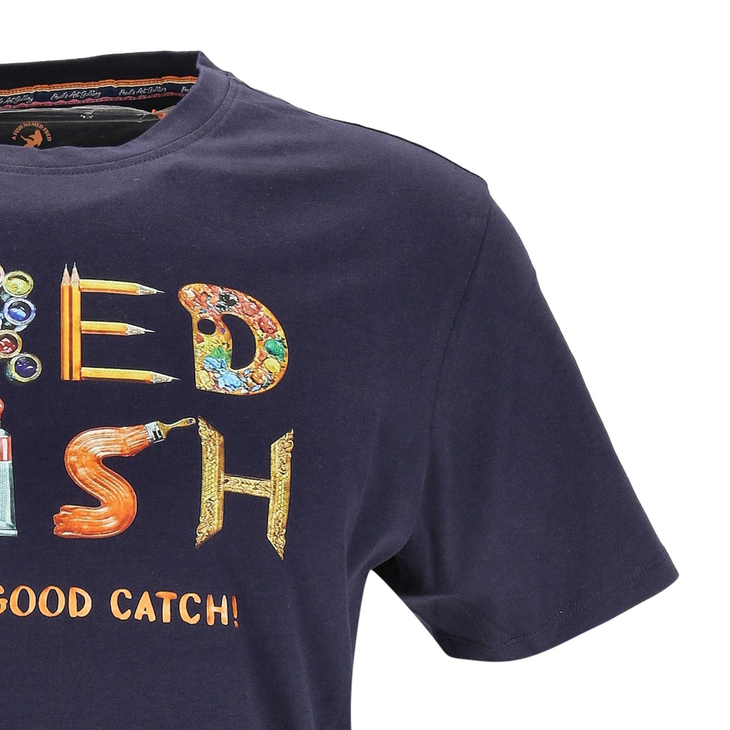 a Fish named Fred Herren T-Shirt in blau
