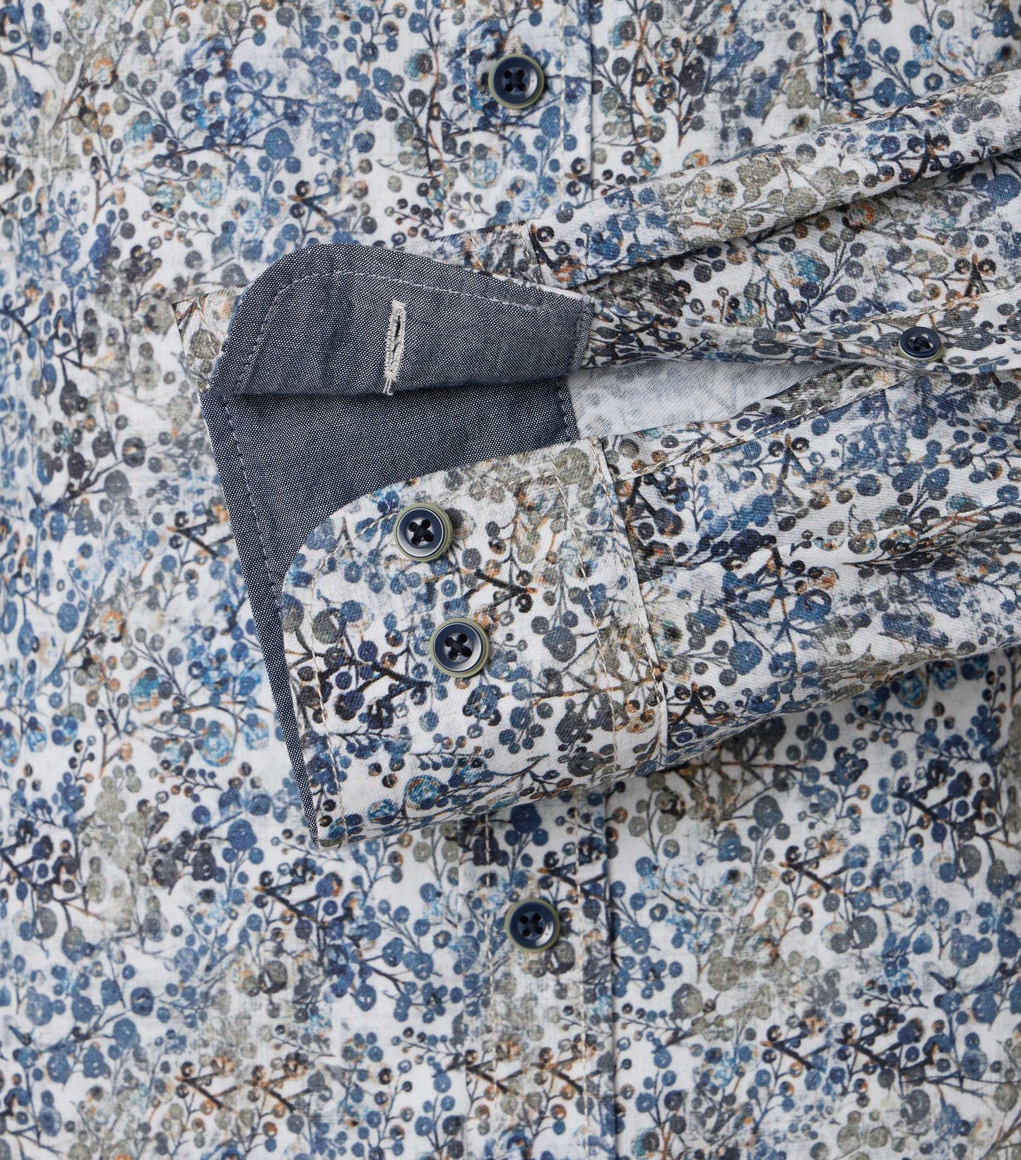 Casa Moda Herren Hemd in blau