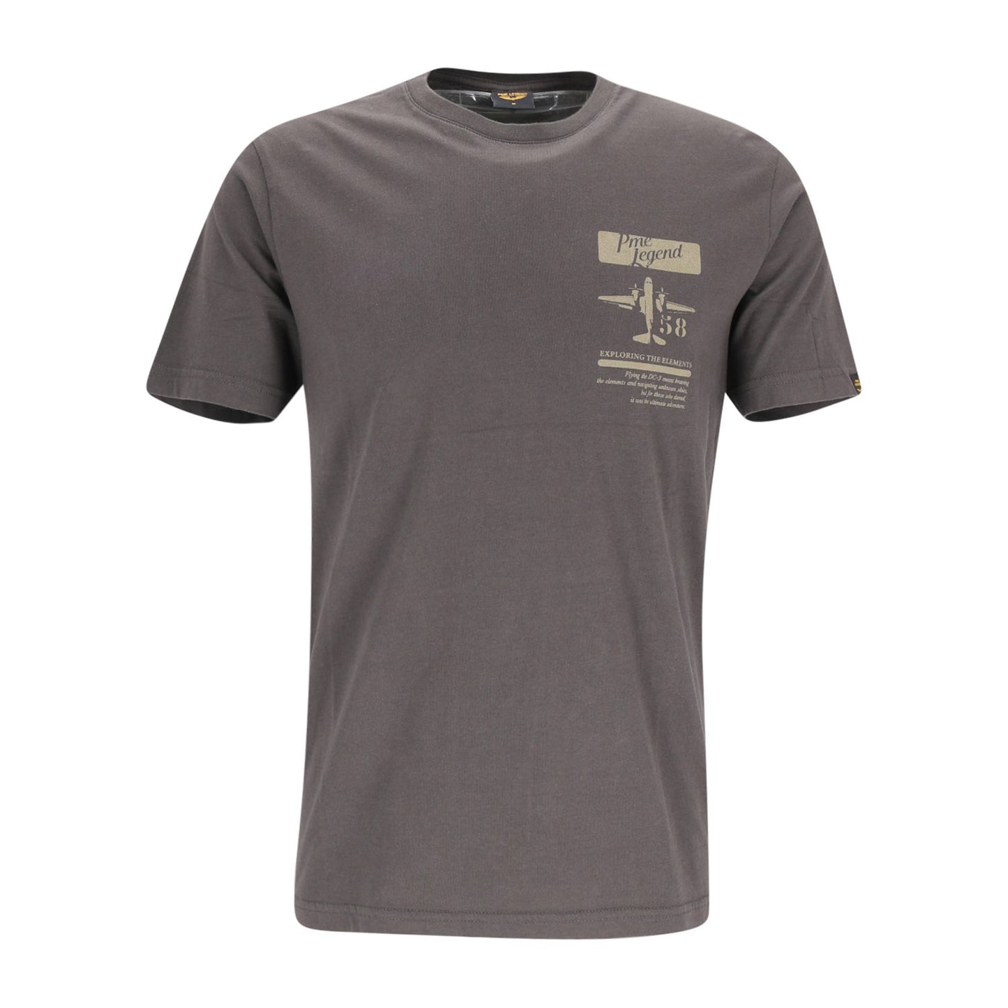 PME Legend Herren T-Shirt in grau