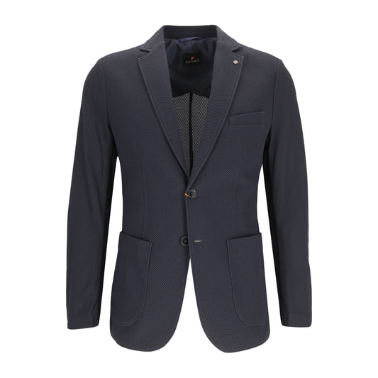 Zuitable_BF (BodyFit) Herren Sakko in blau
