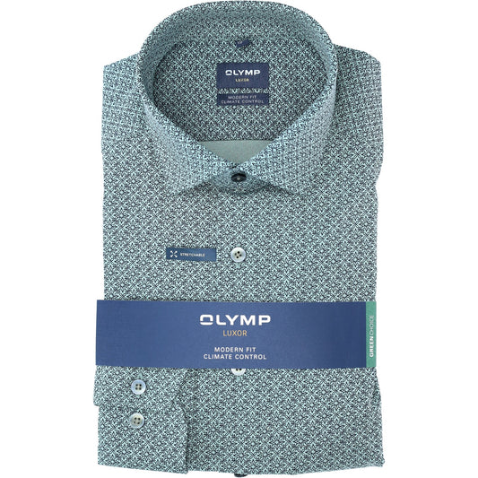 Olymp-Jersey_MF Herren Hemd in grau