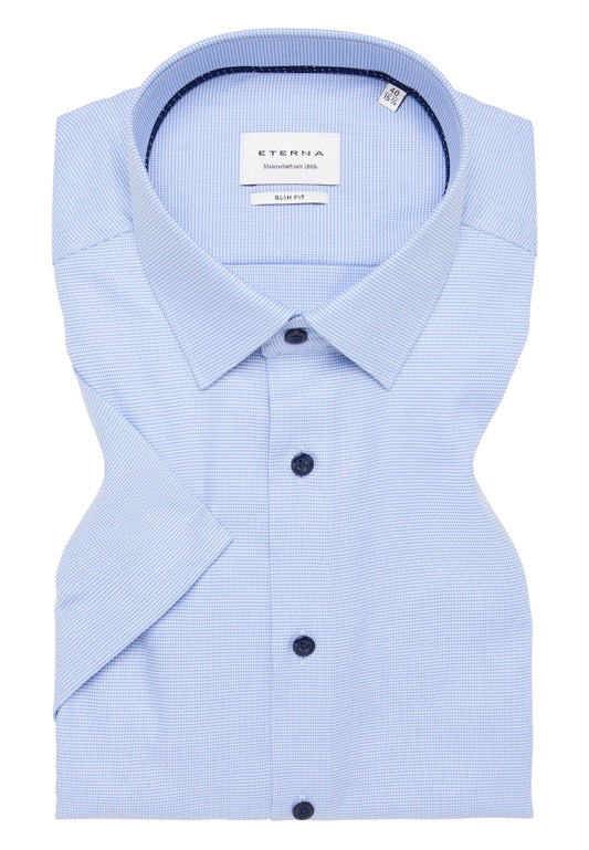 eterna Herren Hemd in blau