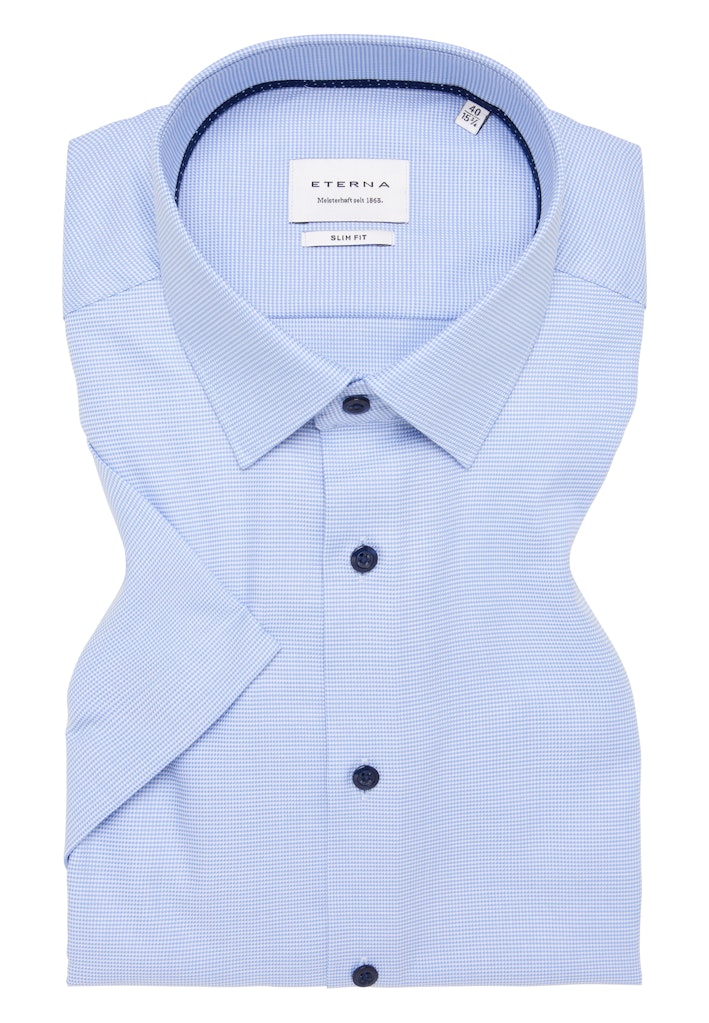 eterna Herren Hemd in blau