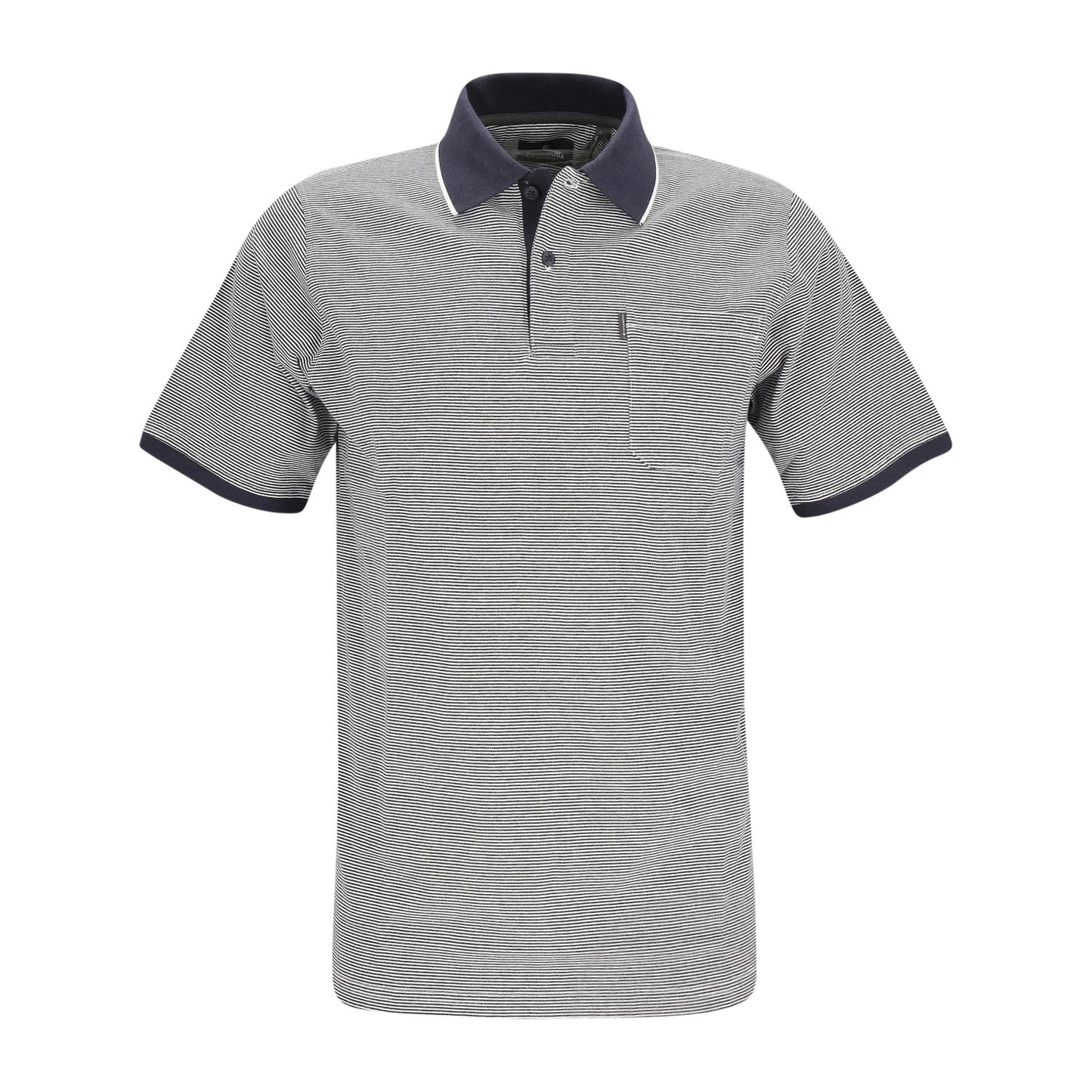 Casa Moda Herren Poloshirt in blau