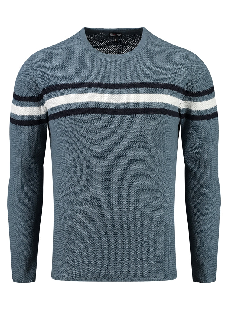 Key Largo Herren Pullover in blau