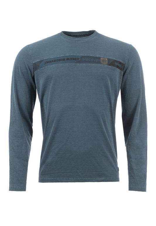 Questo Herren Long Sleeve in blau
