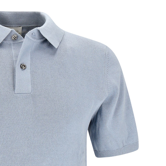 Roy Robson Herren Poloshirt in blau