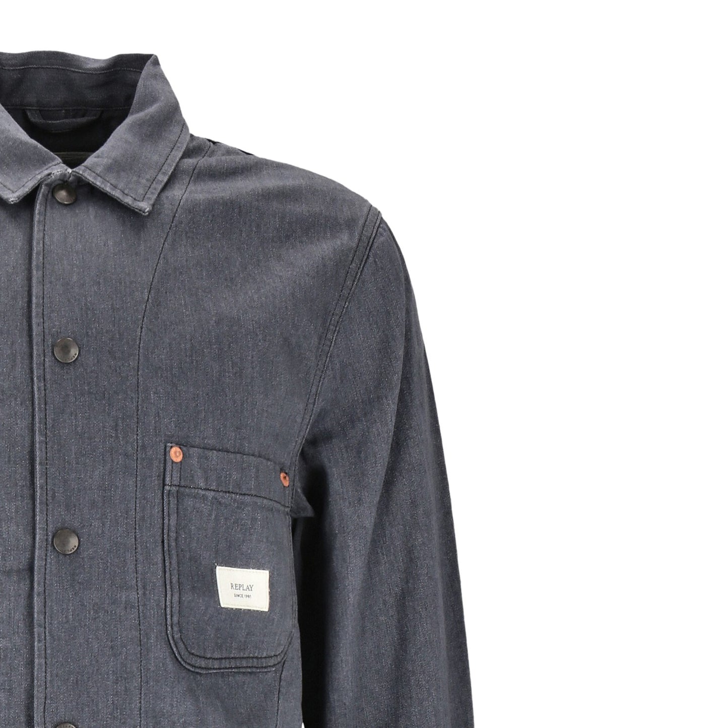 Replay Herren Fieldjacket in grau